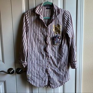 Harry Potter Gryffindor Flannel Sleep Shirt